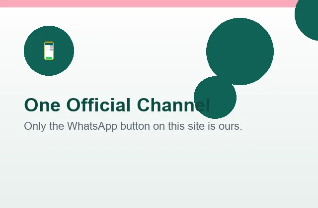 One official channel illustration