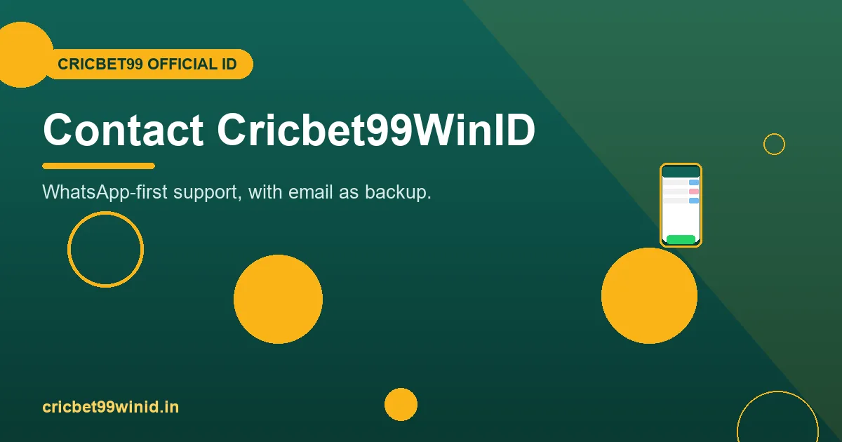 Contact Cricbet99WinID banner with phone illustration