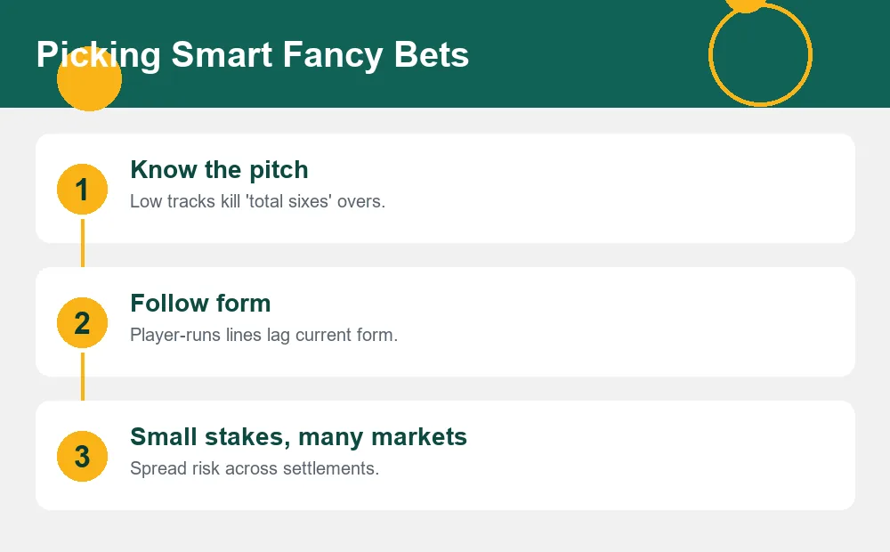 Three step smart fancy betting diagram