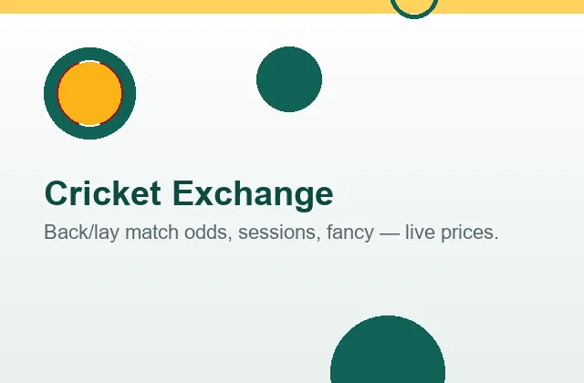 Cricket exchange feature illustration
