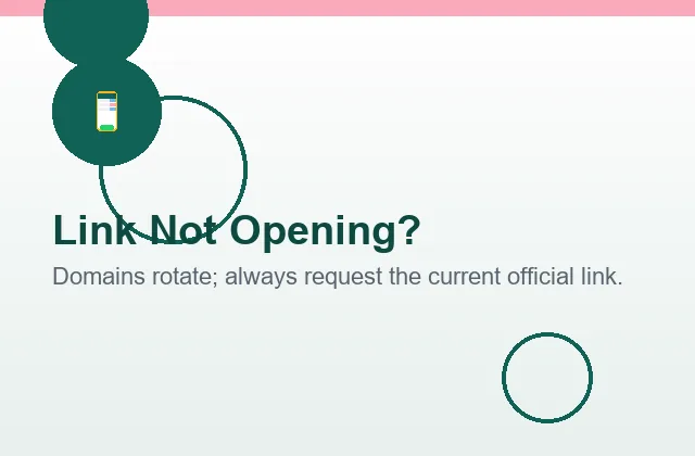 Login link not opening help illustration