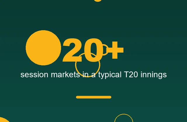 Key statistic card on session results per match