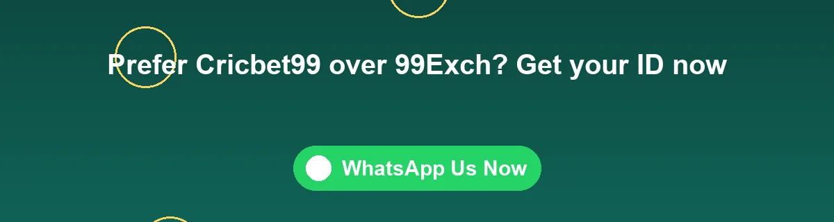 Comparison page WhatsApp banner versus 99Exch