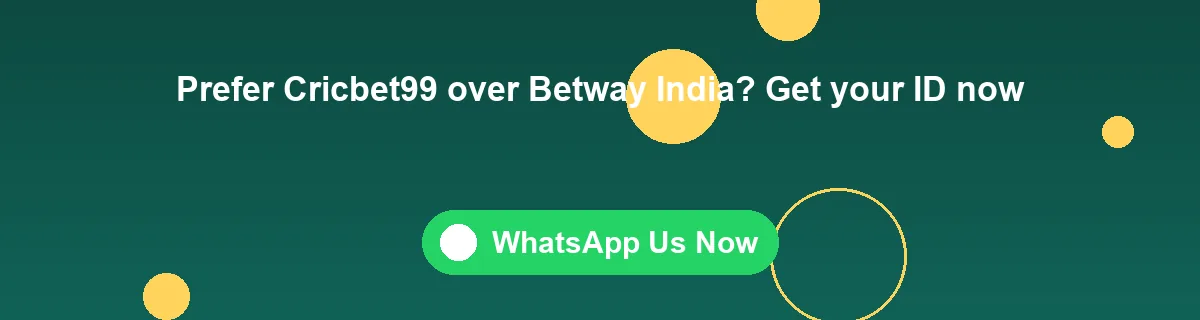 Comparison page WhatsApp banner versus Betway India