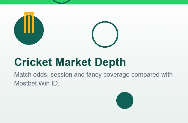 Market depth verdict: Cricbet99 live session and fancy board against the mainline cricket markets on the Mostbet app